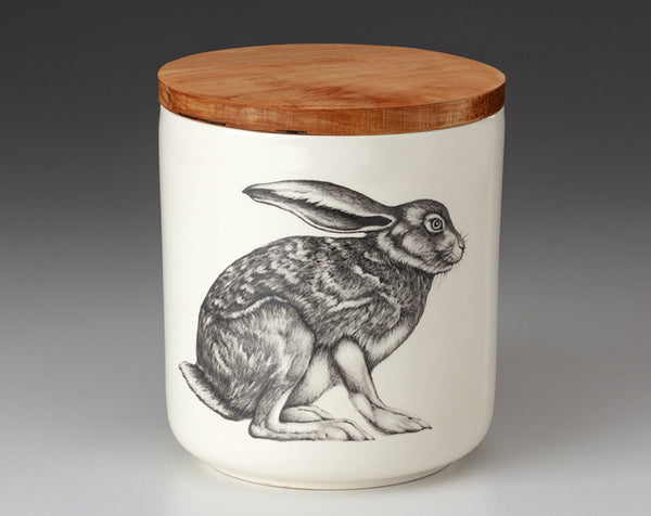 Small Canister with Lid - Hare