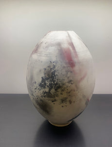 Egg-shaped Sawdust Vessel