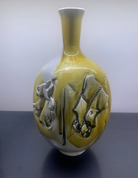 Porcelain Sculpted Vessel