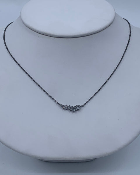 12 prong Set Diamond Necklace