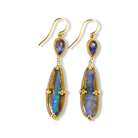 Gold Teardrop Earrings