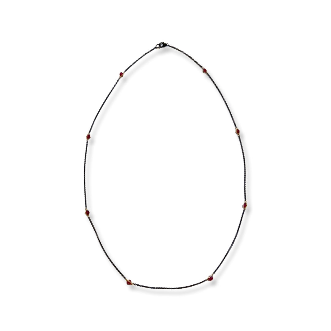 Red Station Necklace