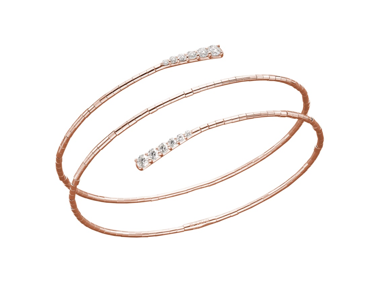 Rose Gold Bracelet with Diamonds