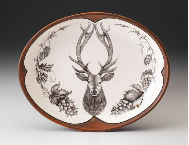 Small Serving Dish - Red Stag
