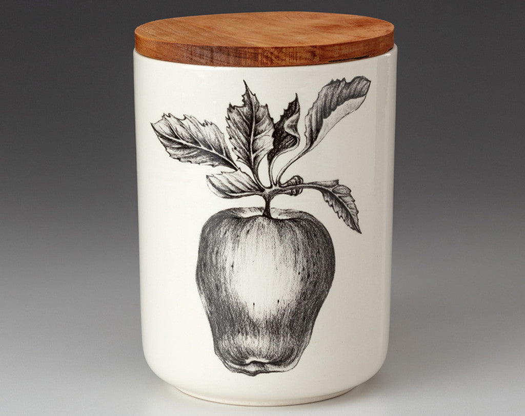 Medium Canister with Lid: Apple