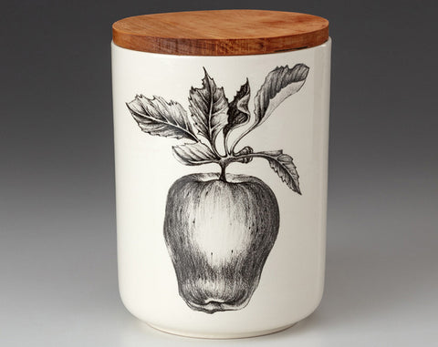 Medium Canister with Lid: Apple